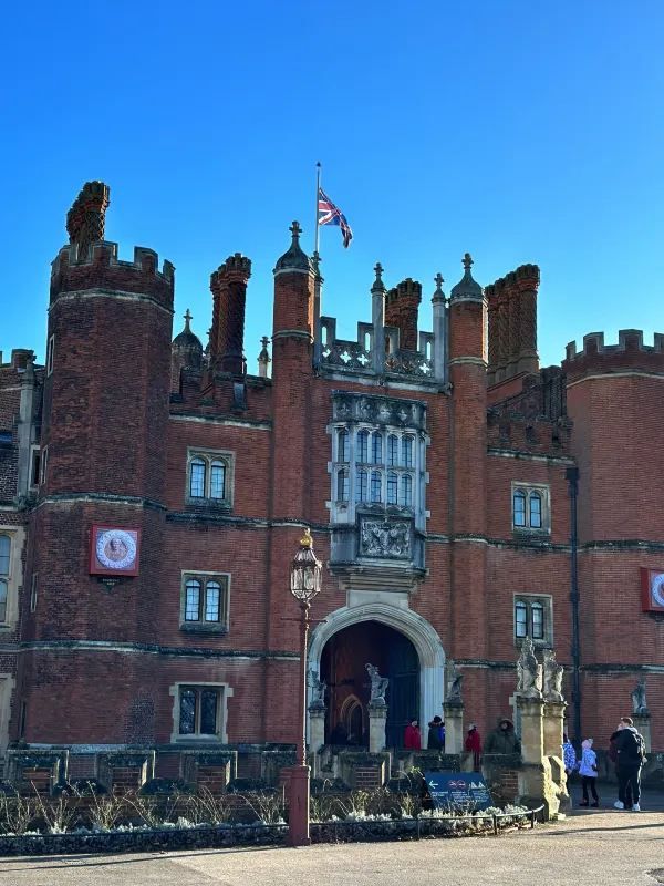 the Hampton Court Palace