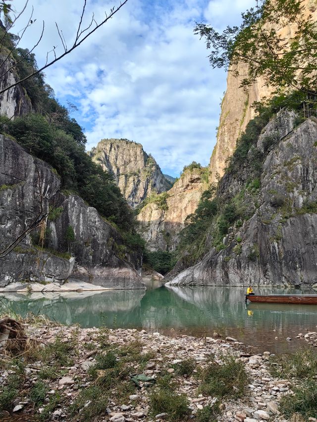 楠溪江石桅岩風景區