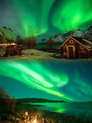 I saw the aurora in Norway