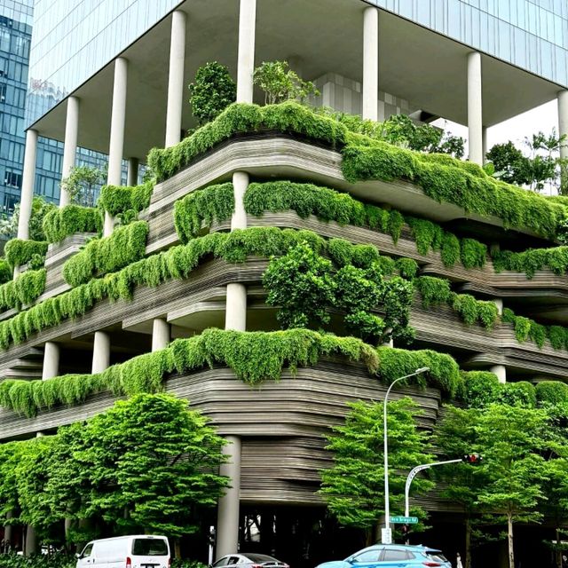 在新加坡，掉進巨型空中花園