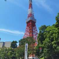日本行| 拍了張封神照片📸 晴空下的東京塔