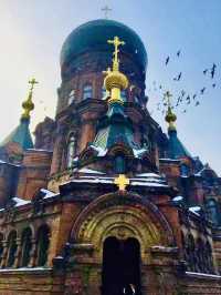 An old Cathedral and now an Art Gallery in Harbin ❄️