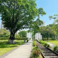 中山美術館江邊絕美公園🍃🌴👒太適合遛娃啦！