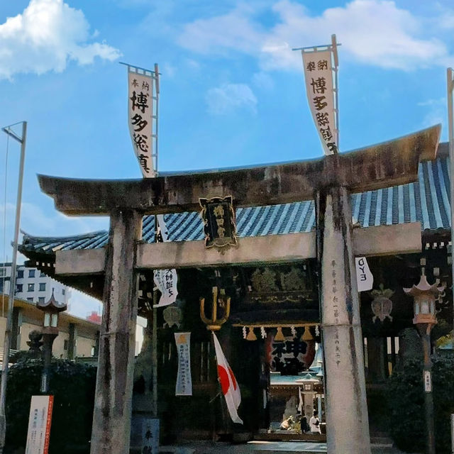 福岡CityWalk |櫛田神社·穿越千年，感受博多