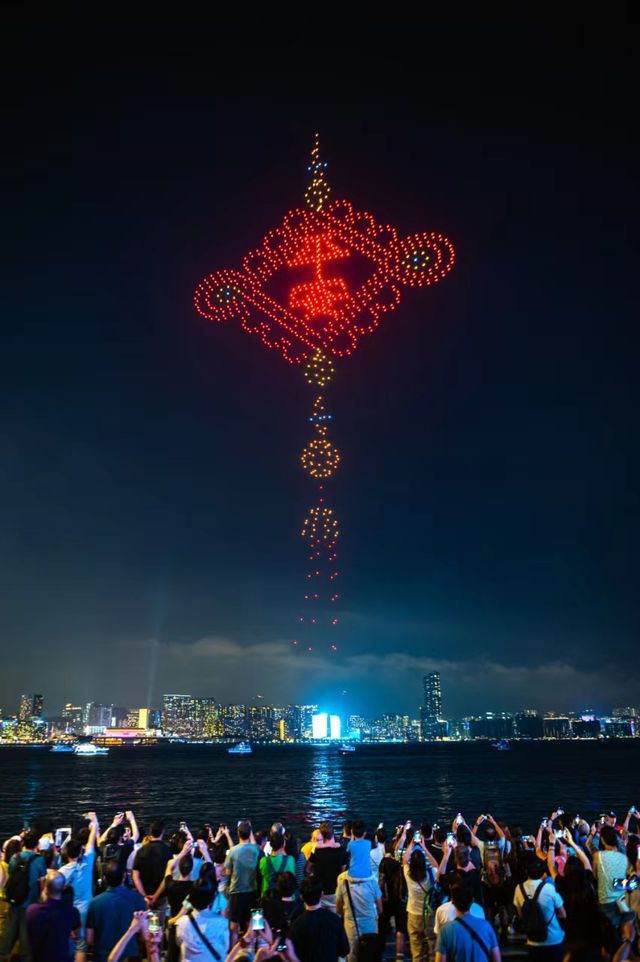 香港五一無人機表演搶先看👀