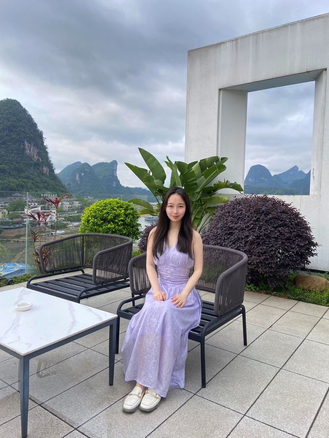 陽朔！！！住到山水畫裡去了！