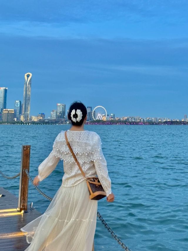 蘇州真係一個濱海城市，吹下海風真係好正啊！
