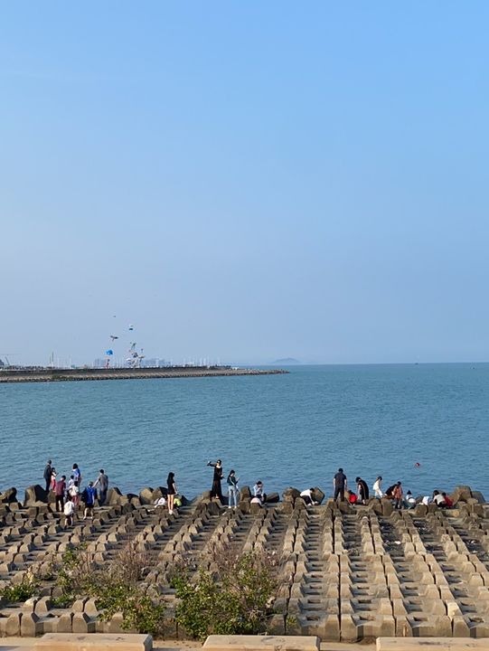 汕頭海邊摸蟹