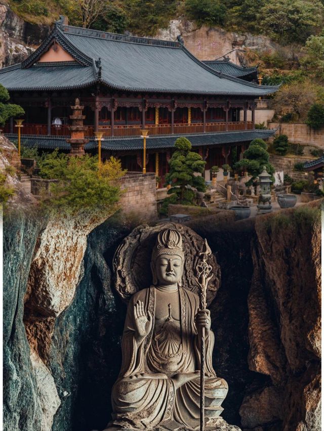 台州深山藏着一座寺廟，驚艷世人！
