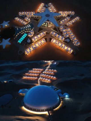 救命！！中衛呢間酒店將星空焊咗喺天花板上面