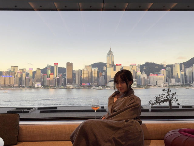 🌊香港酒店天花板！麗晶酒店窗景浴缸美到窒息✨