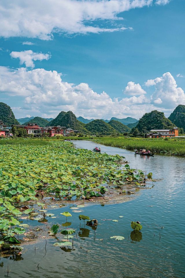 探秘普者黑：青龍山觀景指南