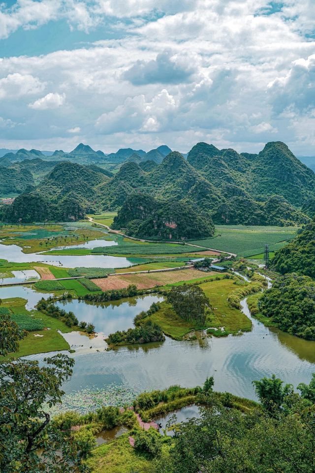 探秘普者黑：青龍山觀景指南