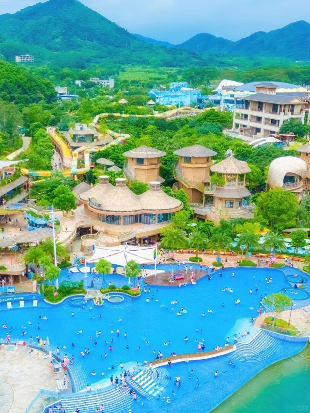廣州玩水天花板必打卡！暑假必玩嘅森林海嬉水樂園