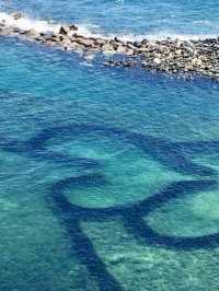 海上迷宮，七美雙心石滬的凝望