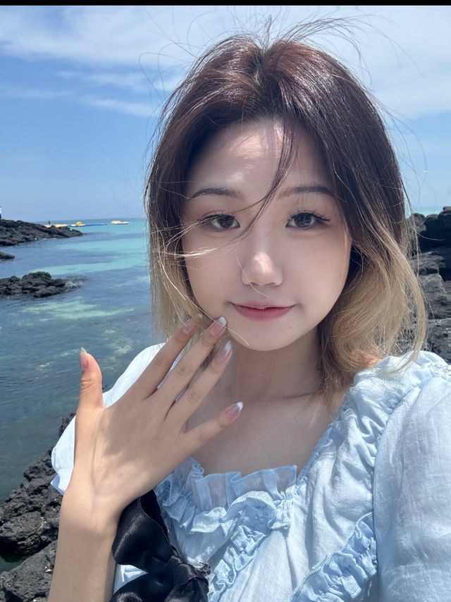 濟州☁️月汀裏海邊必打卡然。