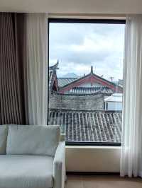 束河古韻與雪山對望