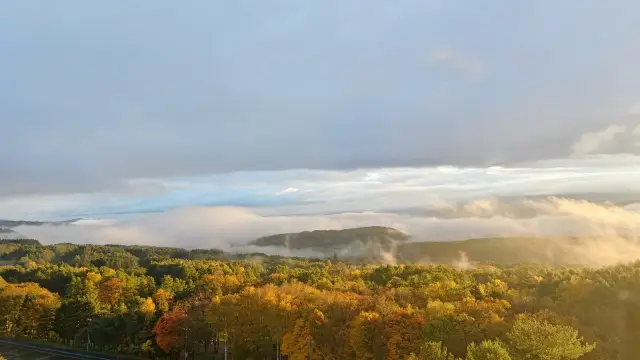 홋카이도 절대 미남 인증 코스! 비 오는 날에도 낭만을 즐길 수 있어요~