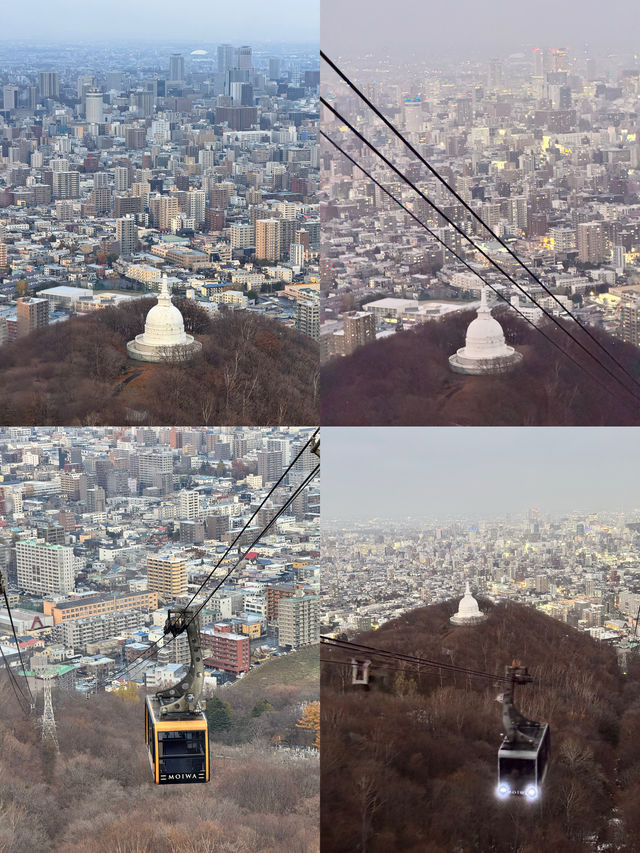 終於拍到了獨屬於北海道的藍調了～