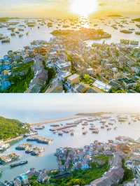 淡季才是絕絕子台州石塘的治癒系日出日落