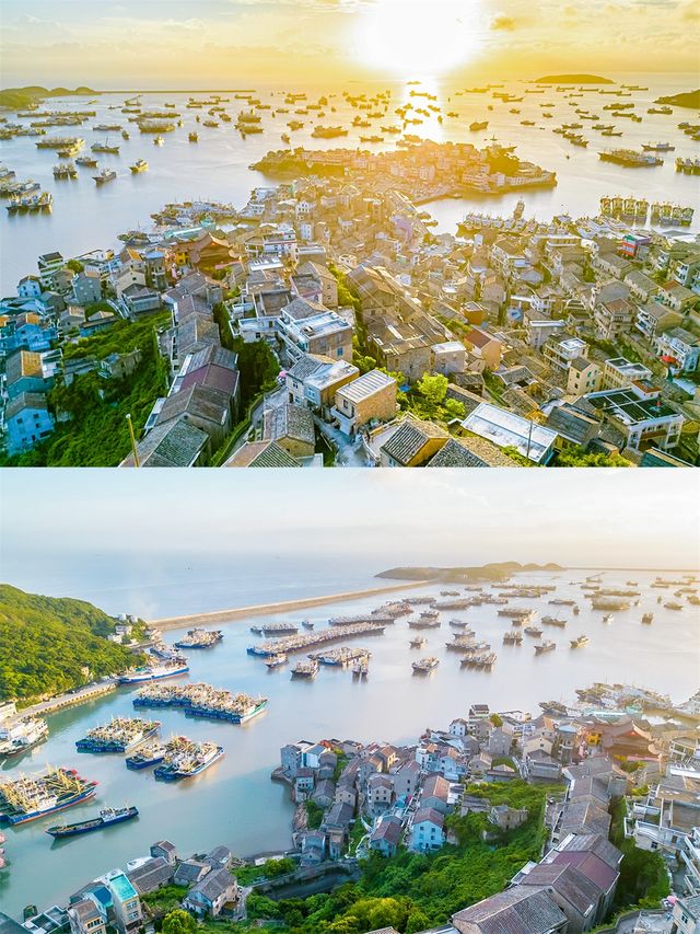 淡季才是絕絕子台州石塘的治癒系日出日落