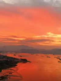 11.24福州實況 彩虹與朝霞的夢幻同框