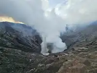 雨季 Bromo火山 美好短暫 一生難忘