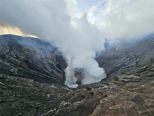 雨季 Bromo火山 美好短暫 一生難忘