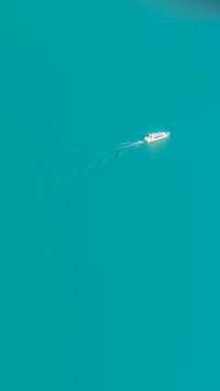 我為喀納斯湖的藍色取了一個名字「山靈黛」