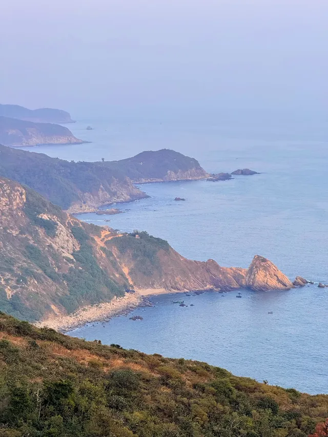 今天來深圳天文台,真的超美的海岸線! 今天來深圳天文台,真的超美的海岸線!