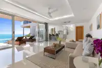 泰國蘇梅島Villa The Wave4臥室泳池海