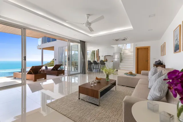 泰國蘇梅島Villa The Wave4臥室泳池海