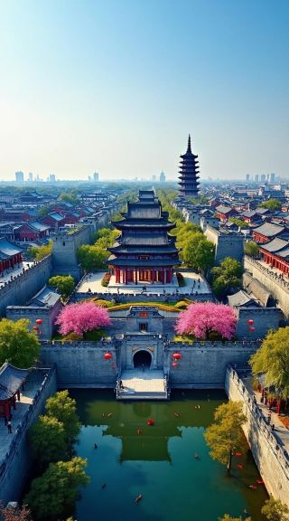 Wow! The magnificent ancient city view captivates you at first sight, absolutely stunning!