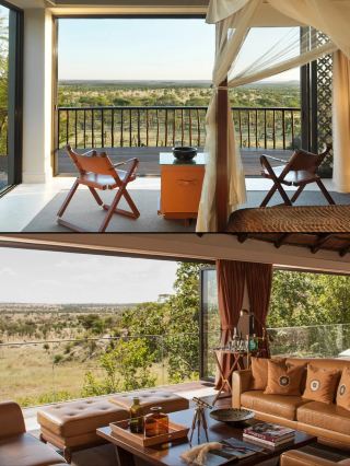 Tanzania 7-Day Luxury Tour, Stay Consecutively at Four Seasons! Lounge by the Pool Watching Elephant Herds