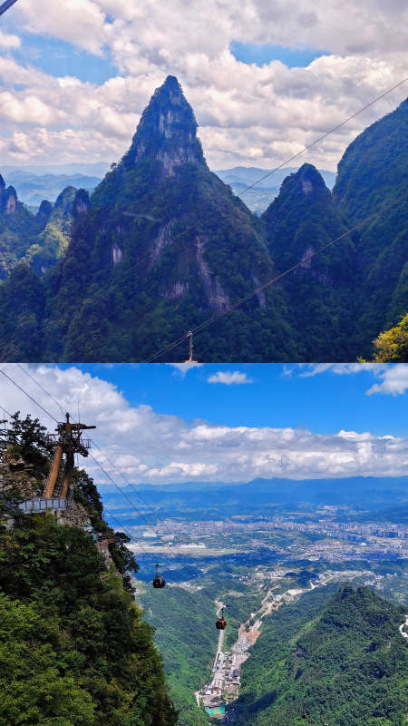 Climb 999 Steps of the Heavenly Ladder 🪜 I Made a Wish at Tianmen