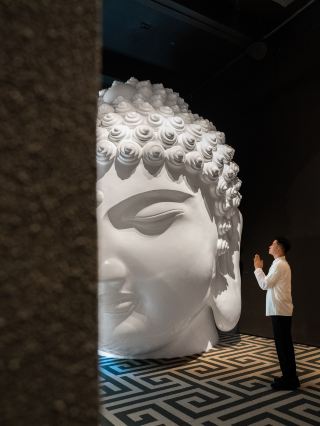 ちょうど重慶でSNSに投稿したら質問が殺到した仏頭はここにあった
