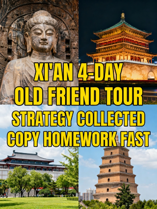This 4-day Xi'an itinerary for friends is a huge hit!