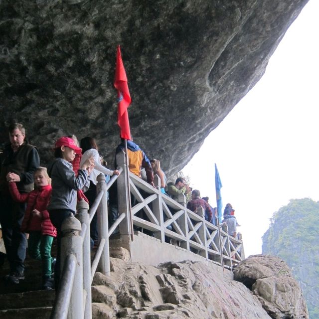 surprise cave at Ha Long Bay