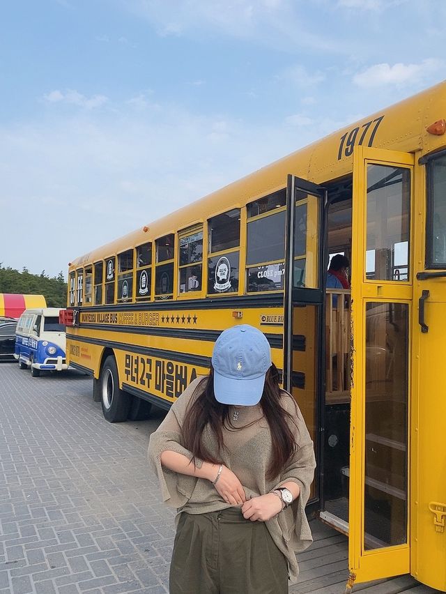 여기가 미국이야 선유도야~?🚌 버스카페