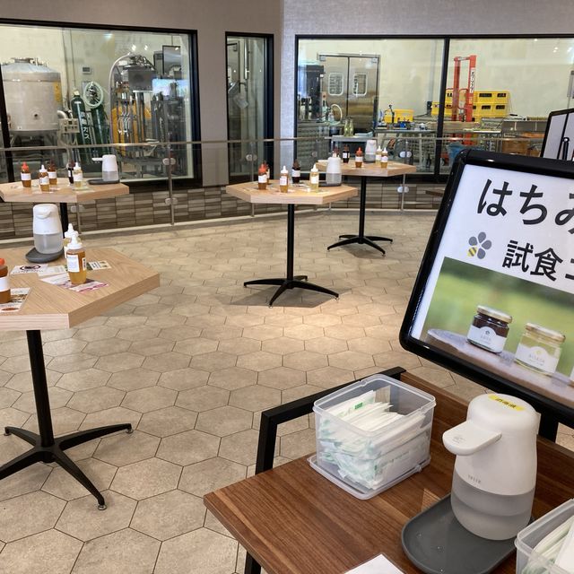 ハチミツかけ放題出来るソフトクリーム❣️