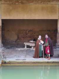 羅馬時期最偉大既宗教溫泉♨️英文古蹟之旅🙈巴斯羅馬浴場