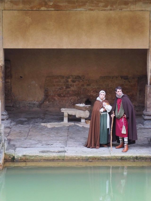 羅馬時期最偉大既宗教溫泉♨️英文古蹟之旅🙈巴斯羅馬浴場