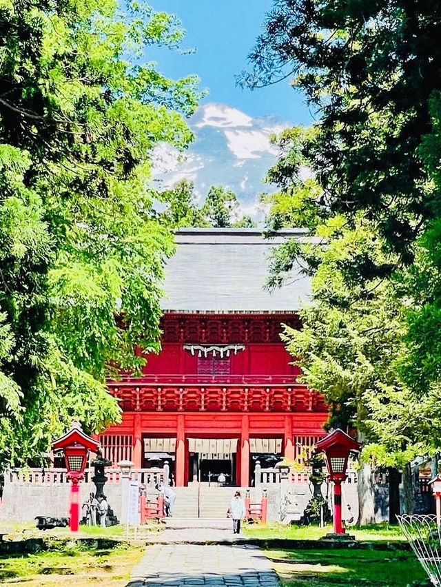 【青森県/岩木山神社】津軽信仰の尊い山が真近に見える神社