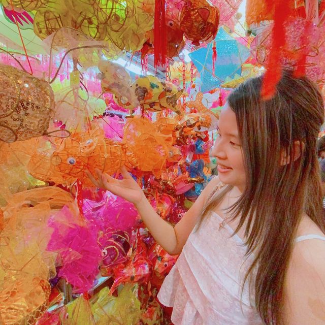 今年🌕終於來「元朗大橋街市燈籠街」🏮打卡📸