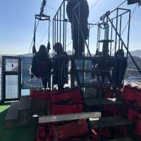韓國南怡島！高空飛索進入南怡島+短道滑雪板體驗