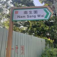 南生圍, 香港唯一手動橫水渡