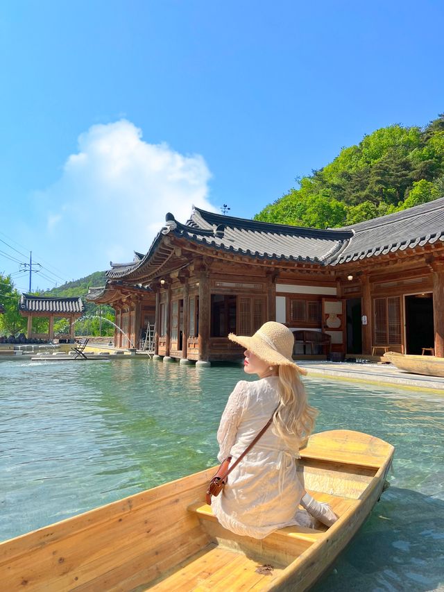 나룻배포토존이 있는 곳 소양한옥카페티롤☕️