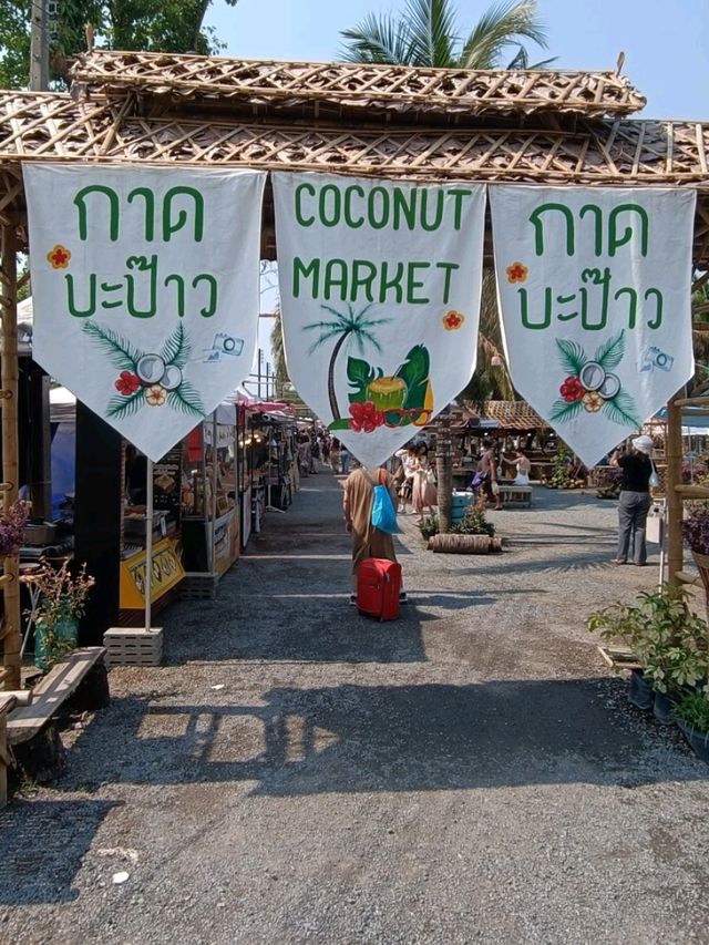 清邁特色早市【Coconut Market】你一定要去!