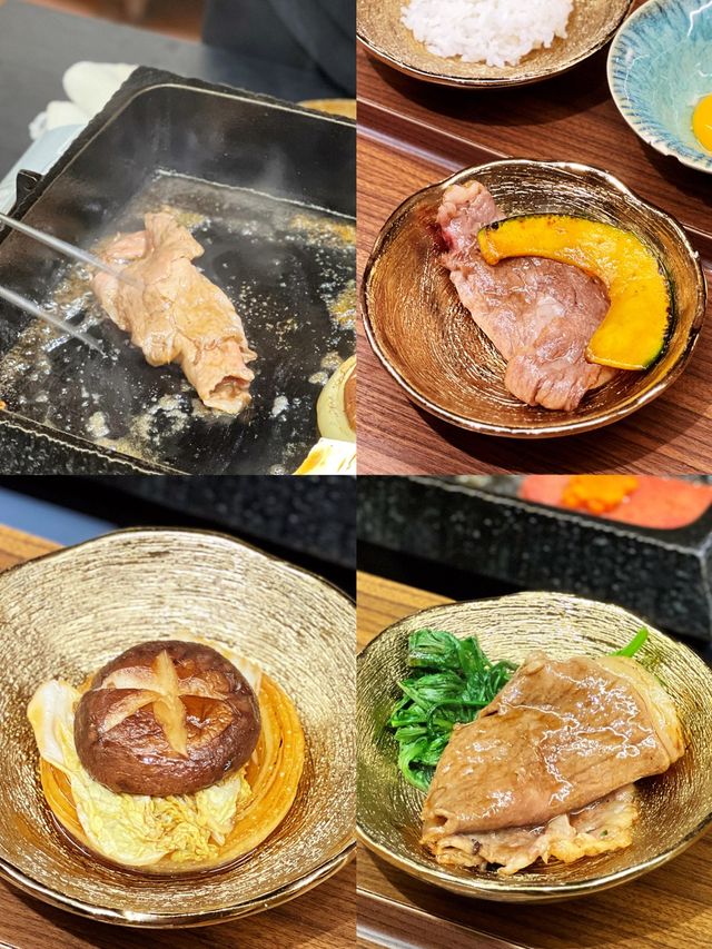 席前傳統關西壽喜燒