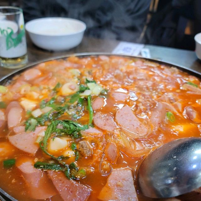두근두근여름휴가 동두천 원조 부대찌개 맛집 호수식당
